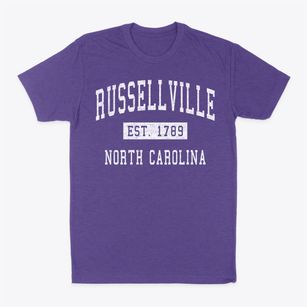 Russellville North Carolina Classic Established Classic Dad T-Shirt