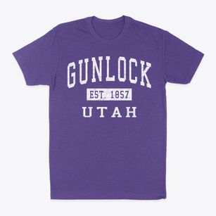 Gunlock Utah Classic Established Classic Dad T-Shirt