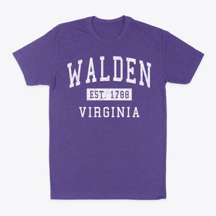 Walden Virginia Classic Established Classic Dad T-Shirt