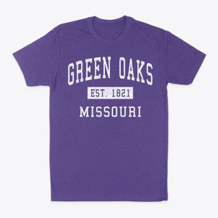 Green Oaks Missouri Classic Established Classic Dad T-Shirt