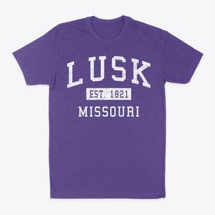 Lusk Missouri Classic Established Classic Dad T-Shirt