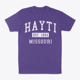 Hayti Missouri Classic Established Classic Dad T-Shirt