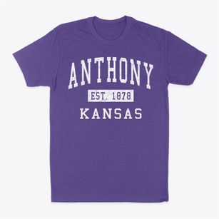 Anthony Kansas Classic Established Classic Dad T-Shirt