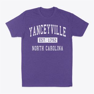 Yanceyville North Carolina Classic Established Classic Dad T-Shirt