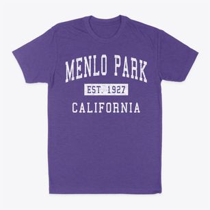 Menlo Park California Classic Established Classic Dad T-Shirt