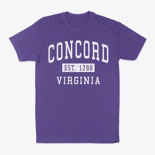 Concord Virginia Classic Established Classic Dad T-Shirt