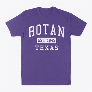 Rotan Texas Classic Established Classic Dad T-Shirt
