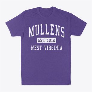 Mullens West Virginia Classic Established Classic Dad T-Shirt