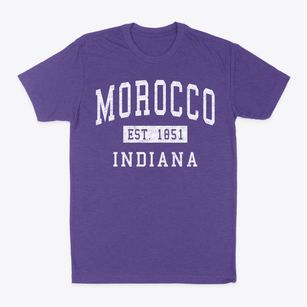 Morocco Indiana Classic Established Classic Dad T-Shirt