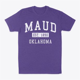 Maud Oklahoma Classic Established Classic Dad T-Shirt