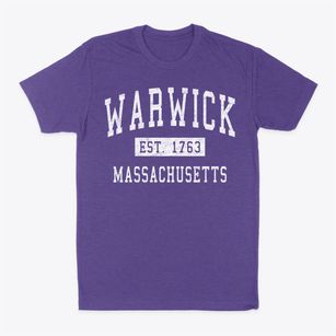 Warwick Massachusetts Classic Established Classic Dad T-Shirt