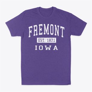 Fremont Iowa Classic Established Classic Dad T-Shirt