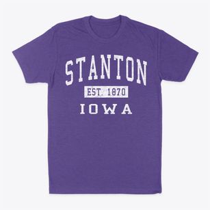 Stanton Iowa Classic Established Classic Dad T-Shirt