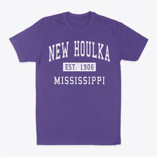 New Houlka Mississippi Classic Established Classic Dad T-Shirt