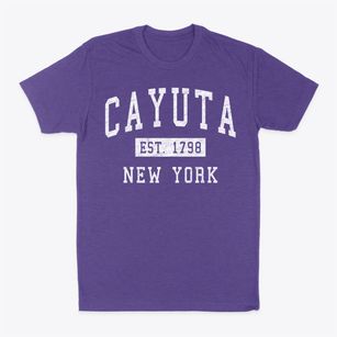 Cayuta New York Classic Established Classic Dad T-Shirt