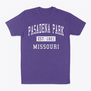 Pasadena Park Missouri Classic Established Classic Dad T-Shirt