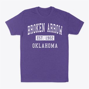 Broken Arrow Oklahoma Classic Established Classic Dad T-Shirt