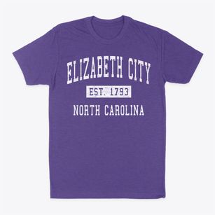 Elizabeth City North Carolina Classic Established Classic Dad T-Shirt