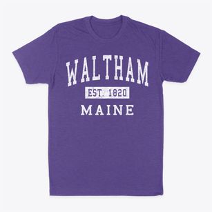 Waltham Maine Classic Established Classic Dad T-Shirt
