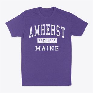 Amherst Maine Classic Established Classic Dad T-Shirt