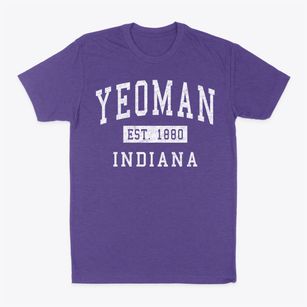 Yeoman Indiana Classic Established Classic Dad T-Shirt