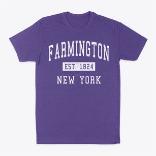 Farmington New York Classic Established Classic Dad T-Shirt