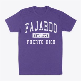 Fajardo Puerto Rico Classic Established Classic Dad T-Shirt