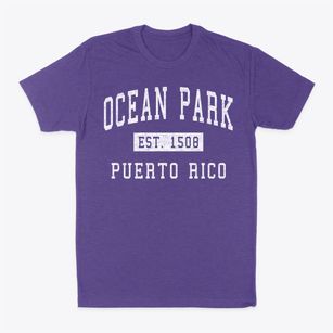 Ocean Park Puerto Rico Classic Established Classic Dad T-Shirt