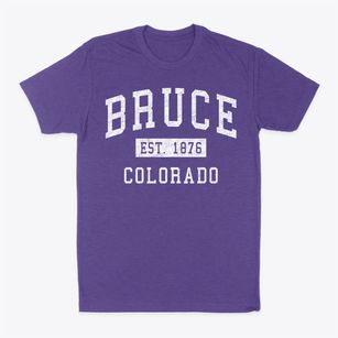 Bruce Colorado Classic Established Classic Dad T-Shirt