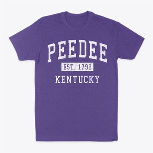 Peedee Kentucky Classic Established Classic Dad T-Shirt