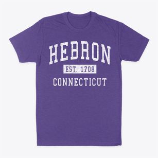 Hebron Connecticut Classic Established Classic Dad T-Shirt