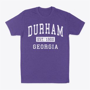 Durham Georgia Classic Established Classic Dad T-Shirt