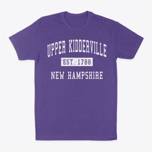 Upper Kidderville New Hampshire Classic Established Classic Dad T-Shirt
