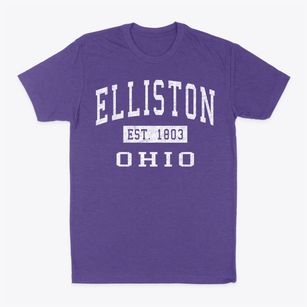 Elliston Ohio Classic Established Classic Dad T-Shirt