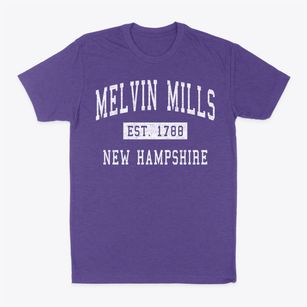 Melvin Mills New Hampshire Classic Established Classic Dad T-Shirt