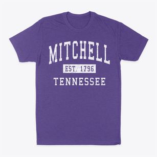 Mitchell Tennessee Classic Established Classic Dad T-Shirt