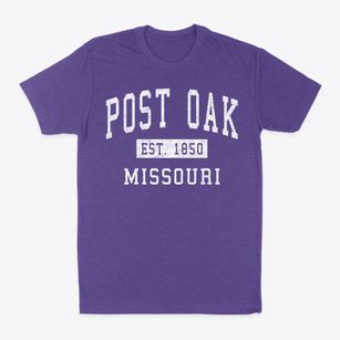 Post Oak Missouri Classic Established Classic Dad T-Shirt