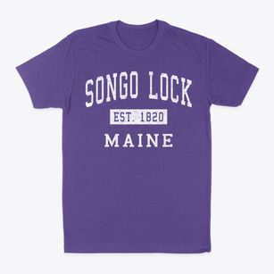 Songo Lock Maine Classic Established Classic Dad T-Shirt