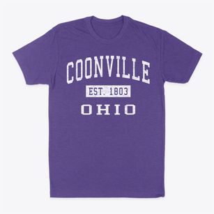 Coonville Ohio Classic Established Classic Dad T-Shirt