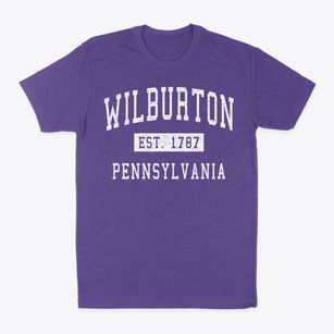 Wilburton Pennsylvania Classic Established Classic Dad T-Shirt