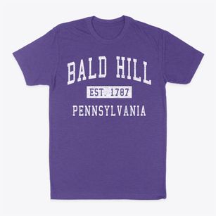 Bald Hill Pennsylvania Classic Established Classic Dad T-Shirt