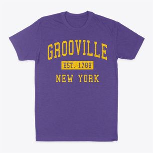 Grooville New York Classic Established Classic Dad T-Shirt