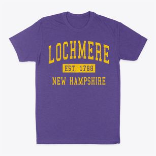 Lochmere New Hampshire Classic Established Classic Dad T-Shirt