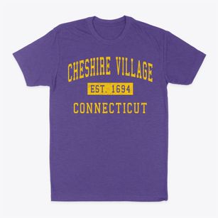 Cheshire Village Connecticut Classic Established Classic Dad T-Shirt