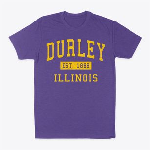 Durley Illinois Classic Established Classic Dad T-Shirt