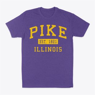 Pike Illinois Classic Established Classic Dad T-Shirt