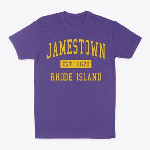 Jamestown Rhode Island Classic Established Classic Dad T-Shirt