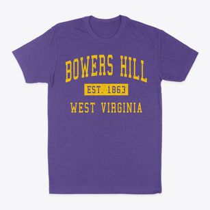 Bowers Hill West Virginia Classic Established Classic Dad T-Shirt