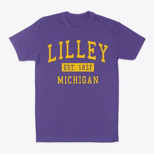 Lilley Michigan Classic Established Classic Dad T-Shirt