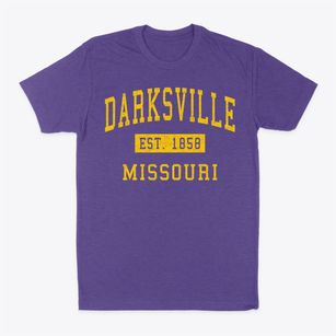 Darksville Missouri Classic Established Classic Dad T-Shirt